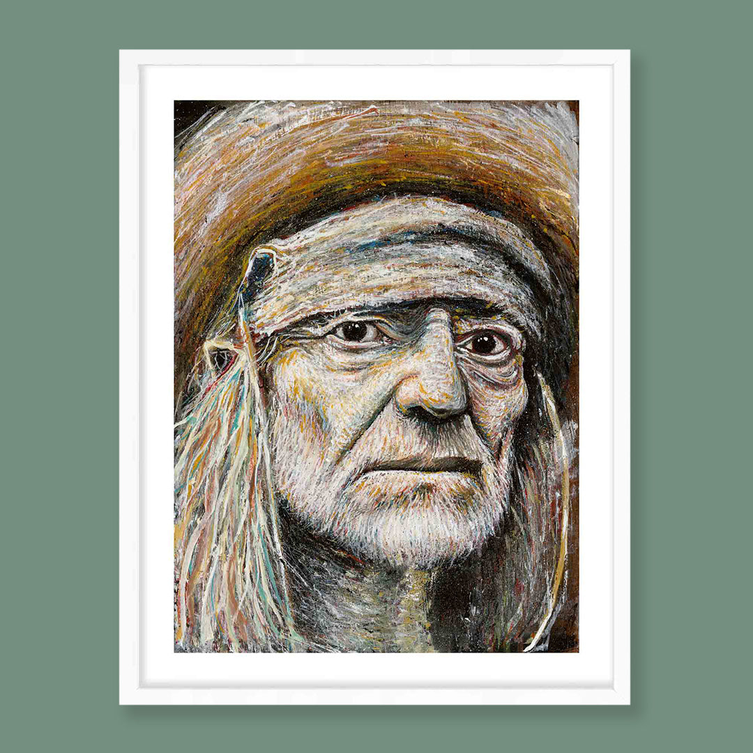 willie nelson - limited edition - printer proof