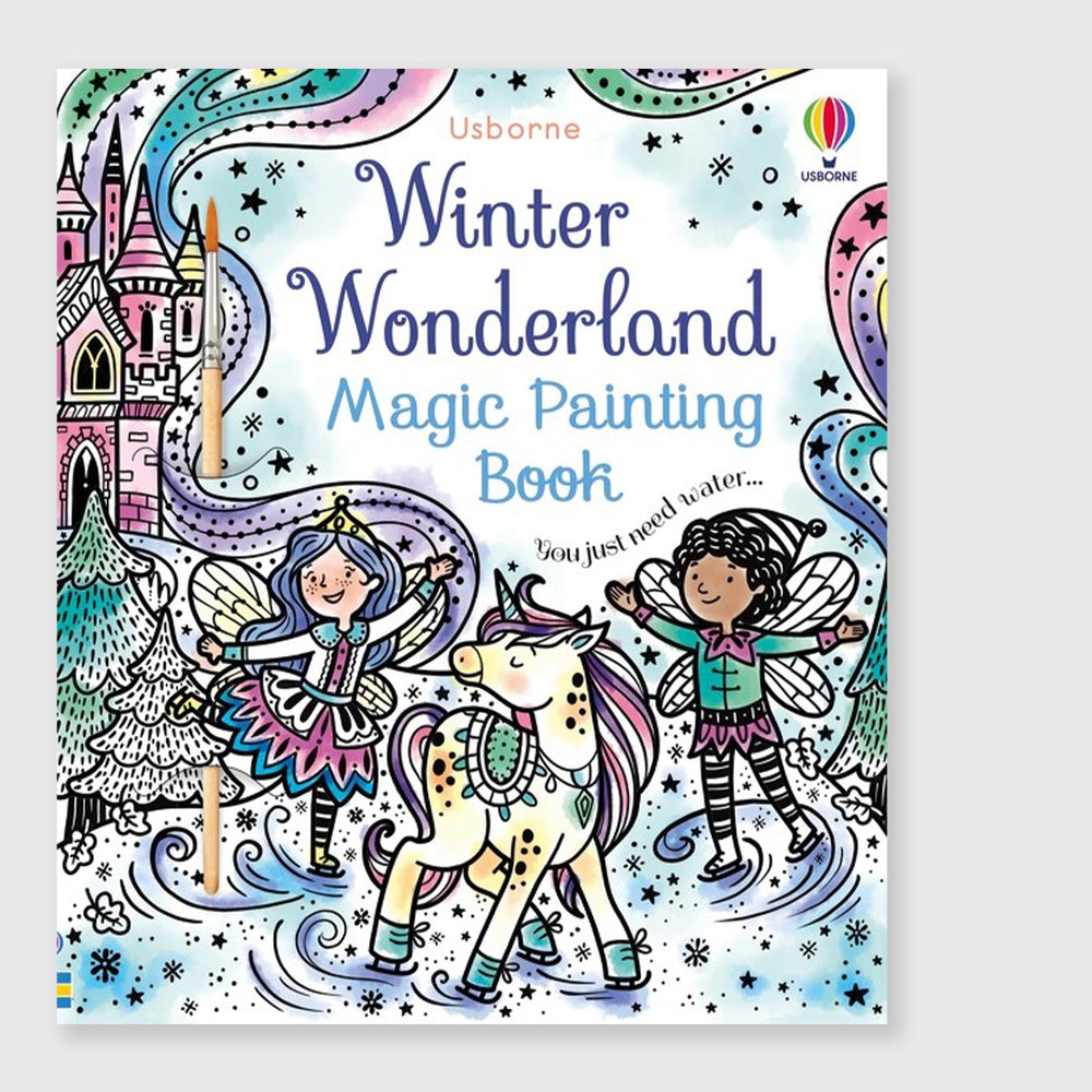 winter wonderland magic painting book