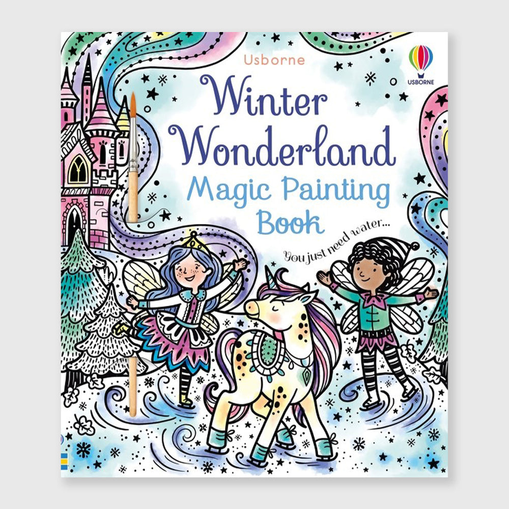 winter wonderland magic painting book