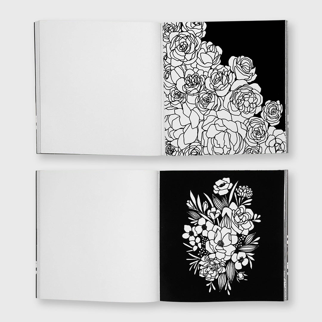 bloom adult coloring book
