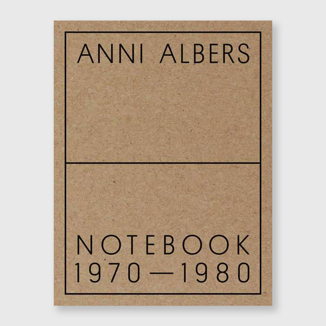 anni albers: notebook 1970-1980