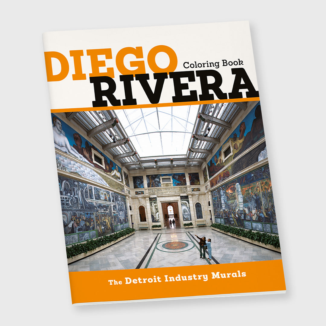 the detroit industry murals coloring book