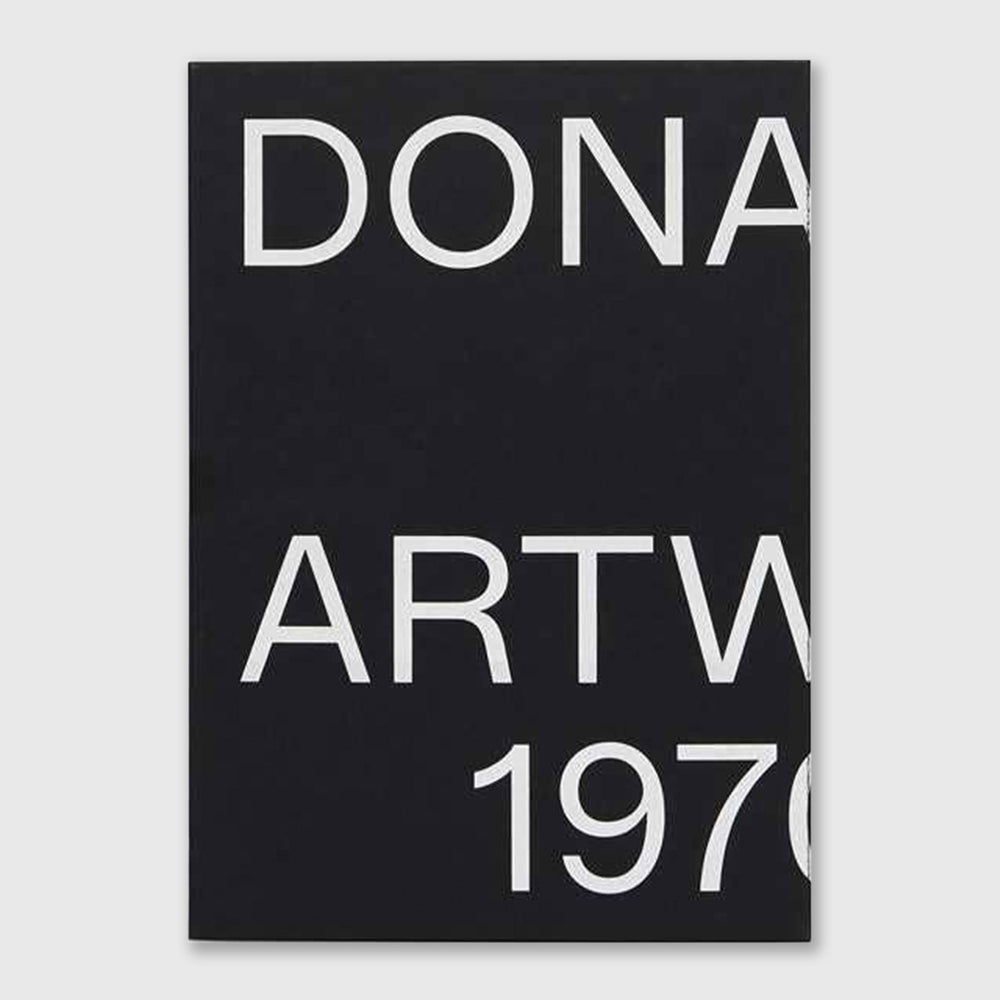 
                  
                    donald judd artworks: 1970–1994
                  
                