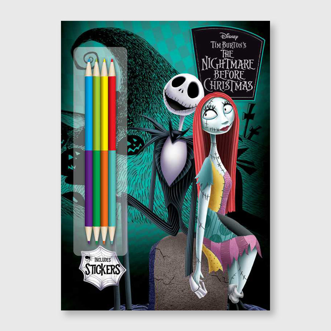 the nightmare before christmas coloring and activity book