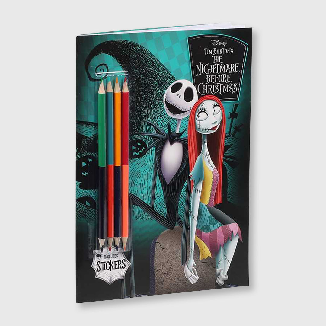 the nightmare before christmas coloring and activity book