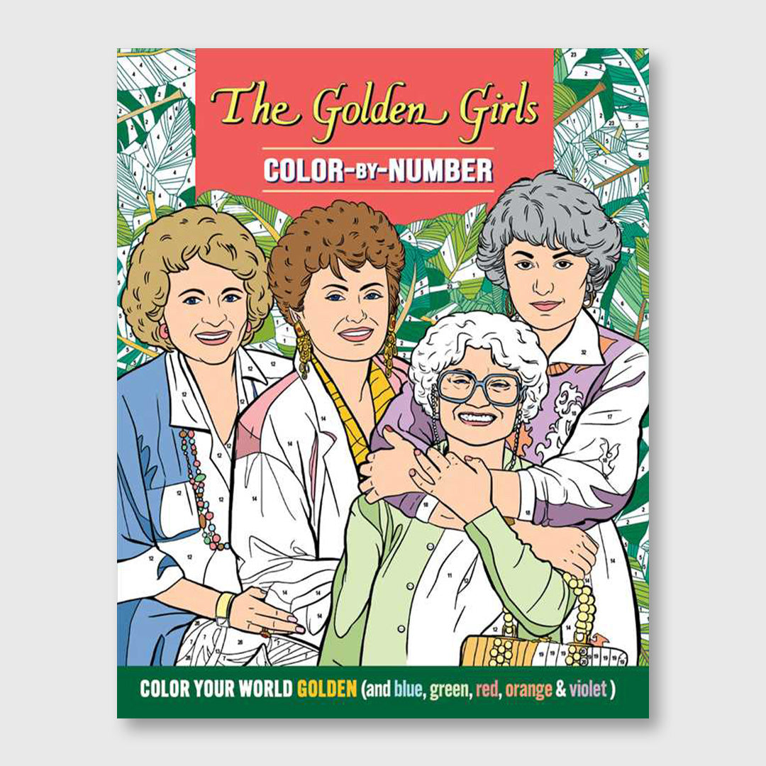 golden girls color-by-number