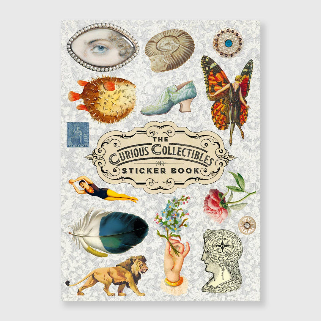 the curious collectibles sticker book