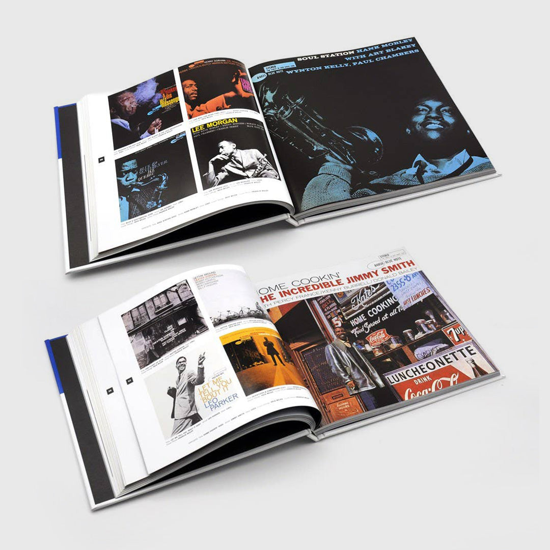 the cover art of blue note records