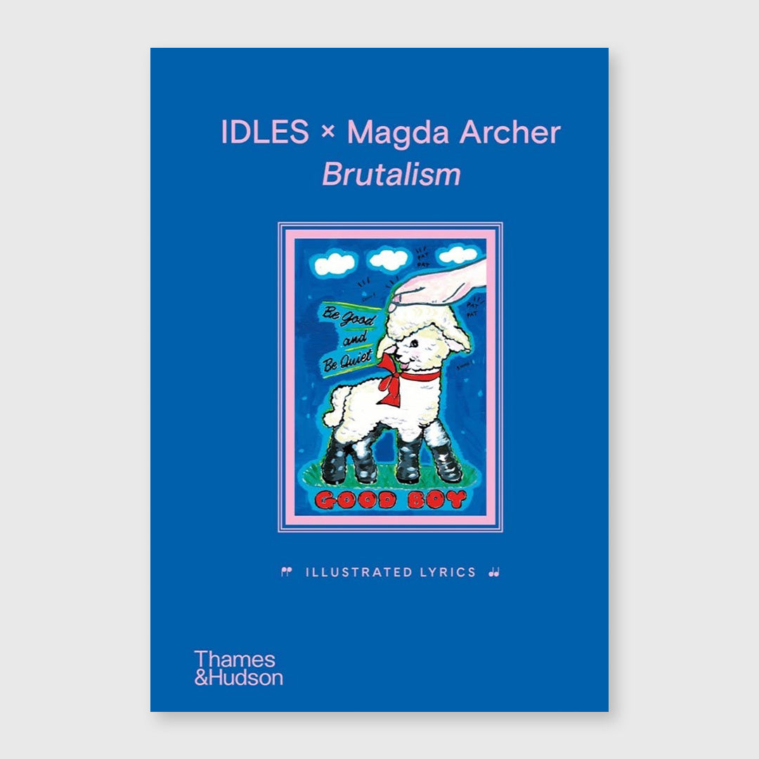 idles x magda archer brutalism: illustrated lyrics