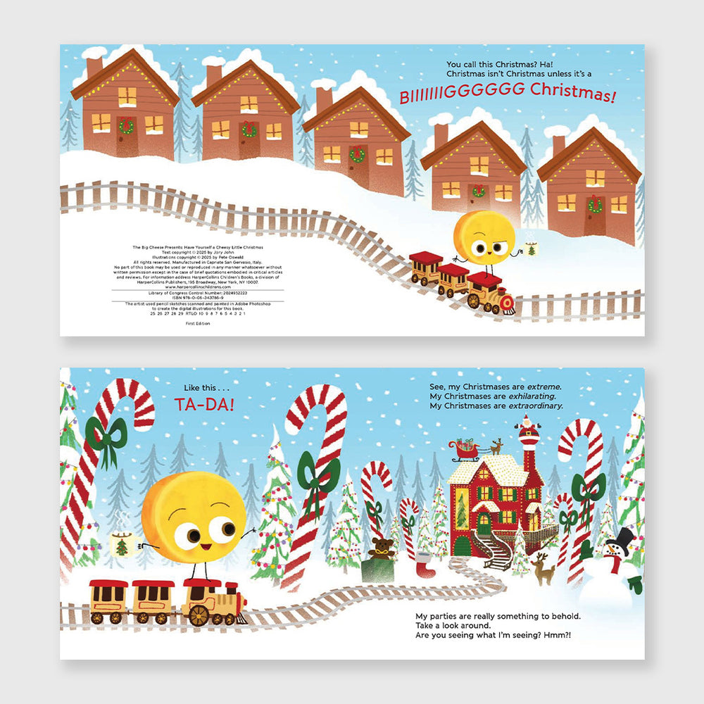 big cheese presents: have yourself a cheesy little christmas