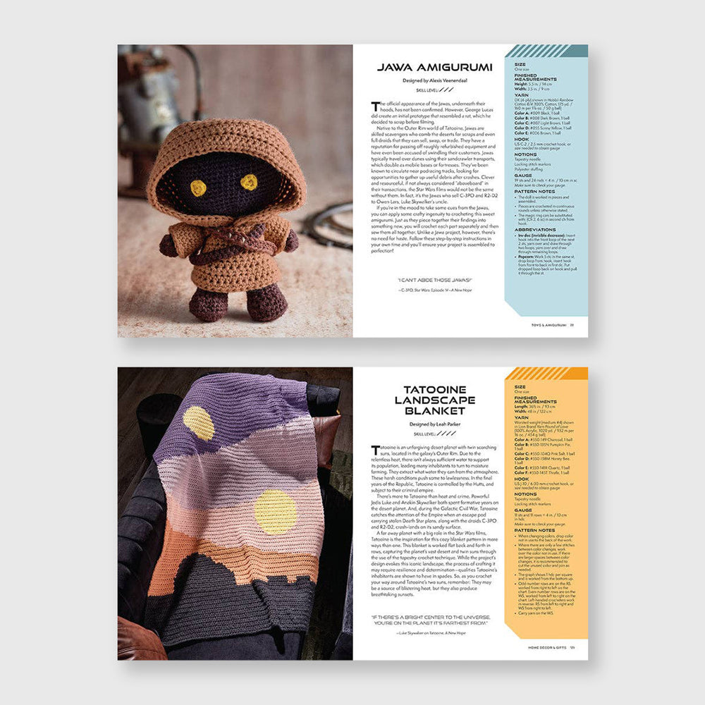 star wars: the official crochet pattern book