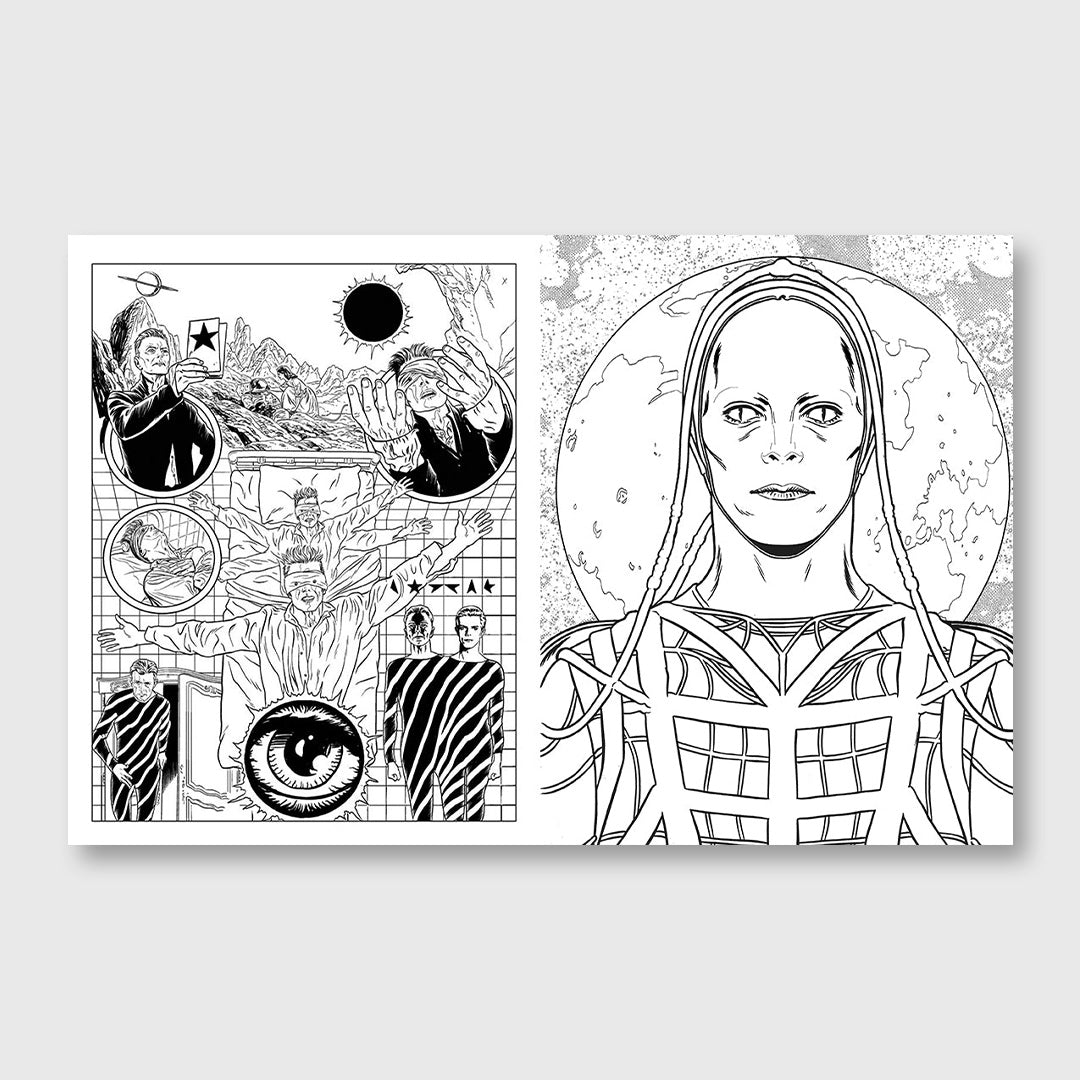 bowie: a michael allred coloring book