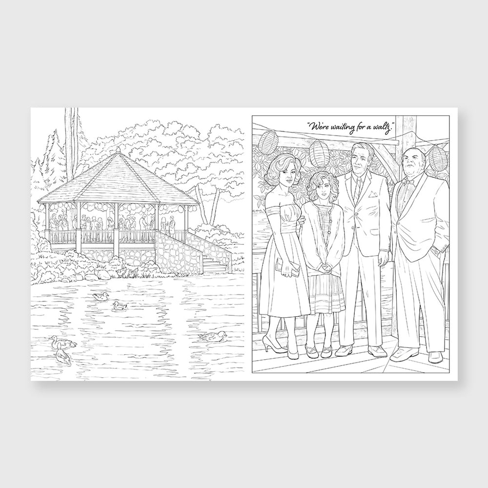 dirty dancing: the official coloring book