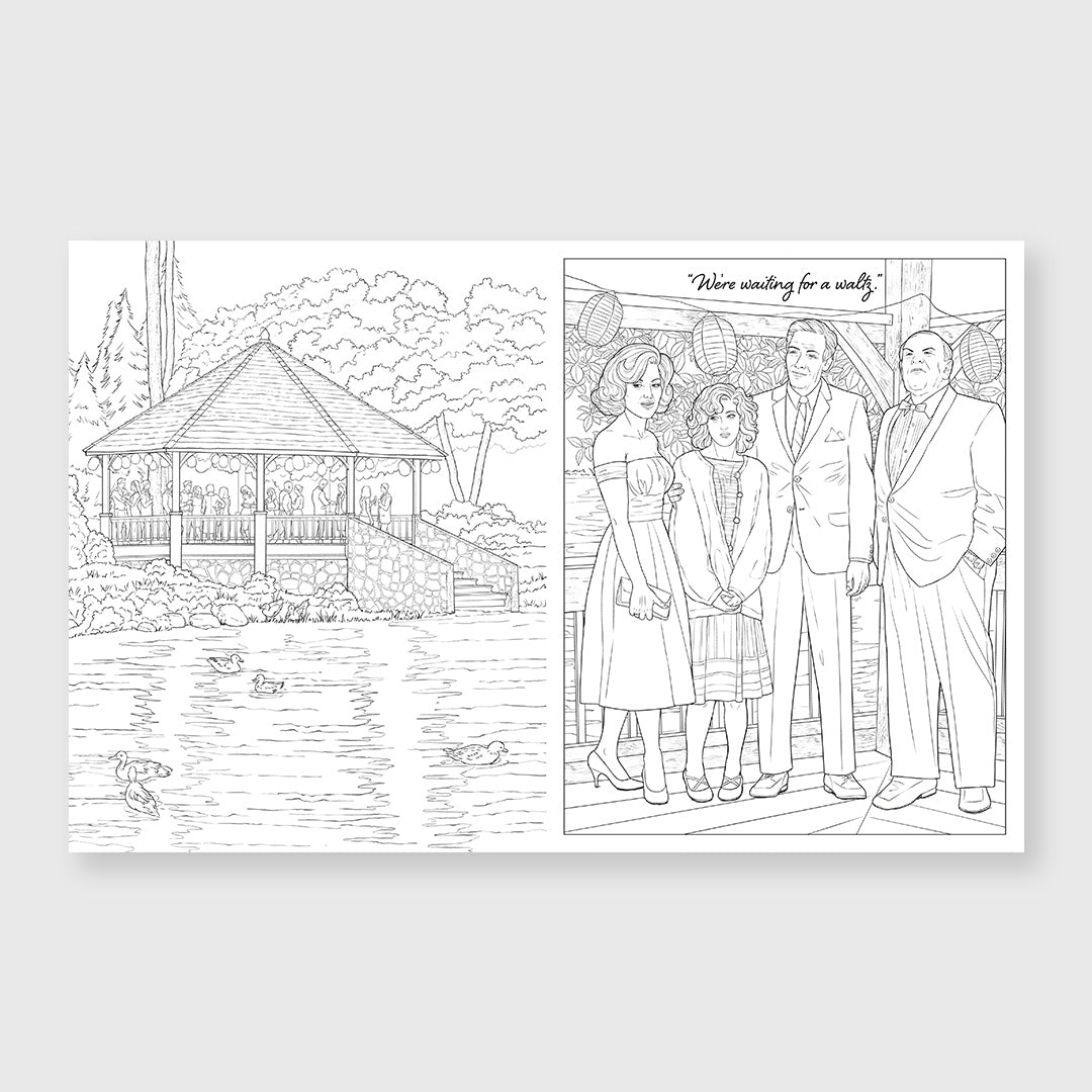 dirty dancing: the official coloring book