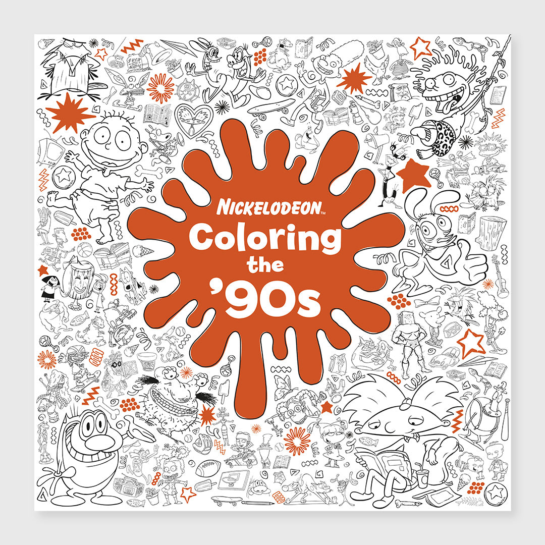 nickelodeon coloring the '90s