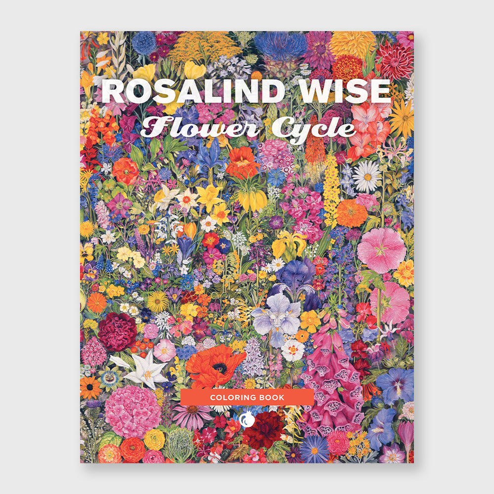 flower cycle coloring book