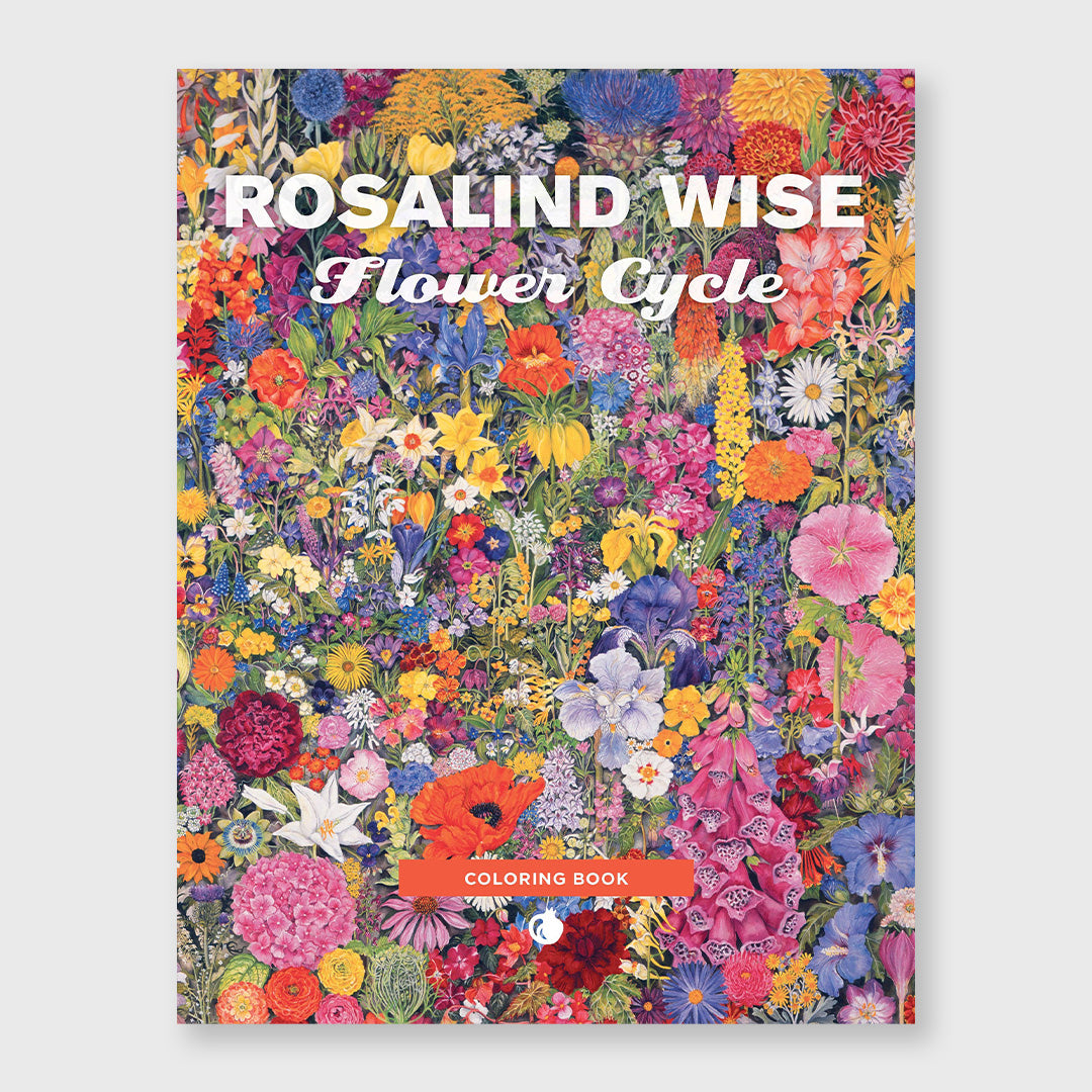 flower cycle coloring book