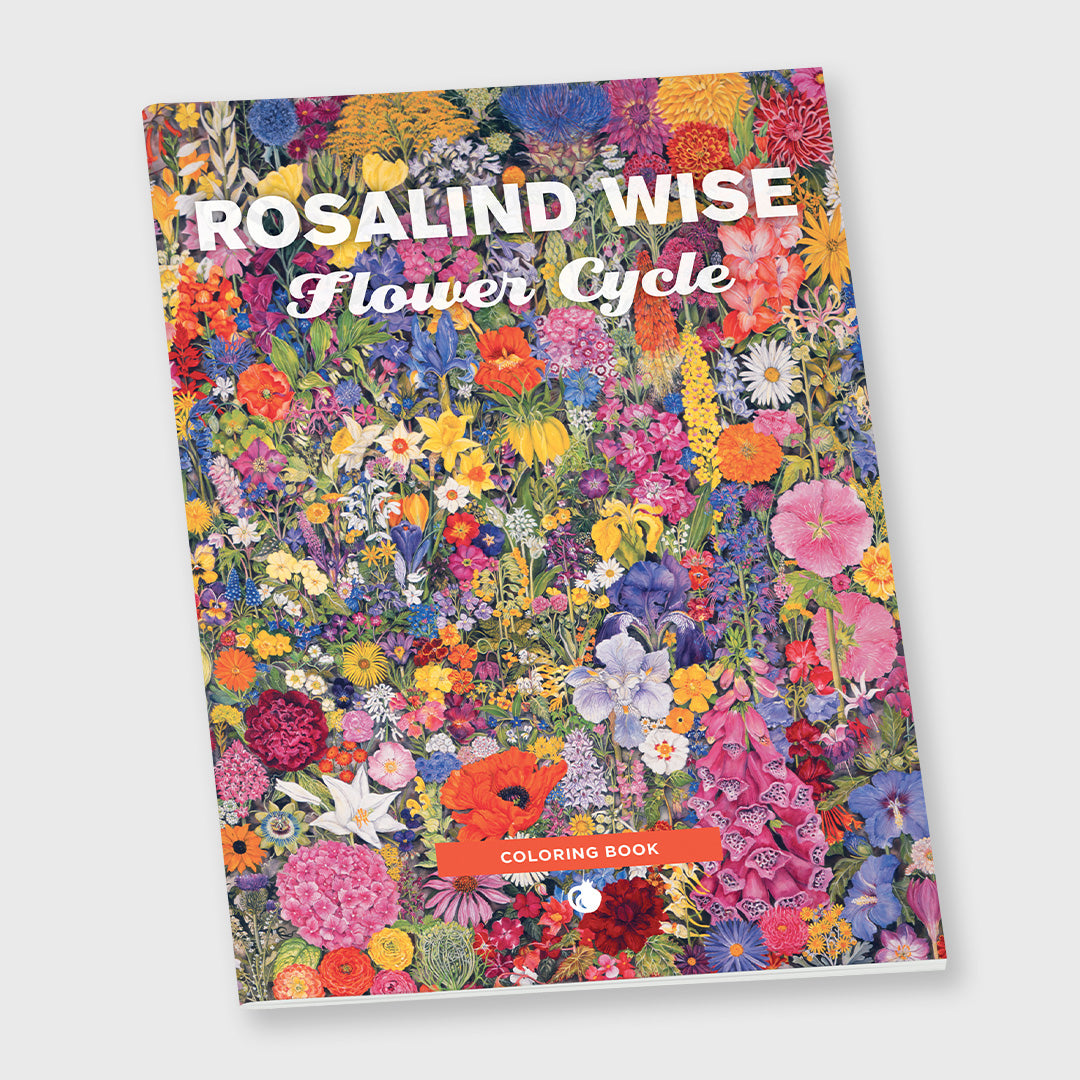 flower cycle coloring book