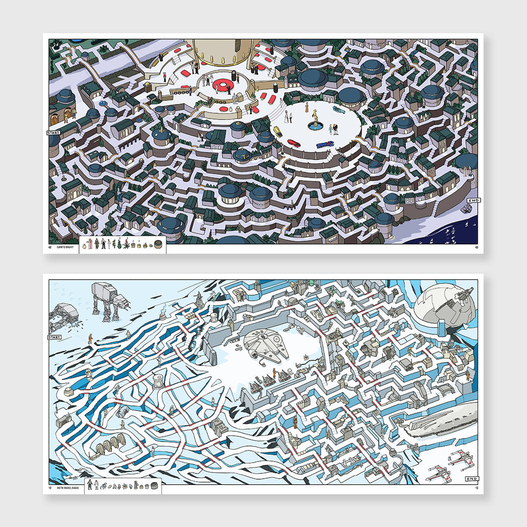 star wars mazes