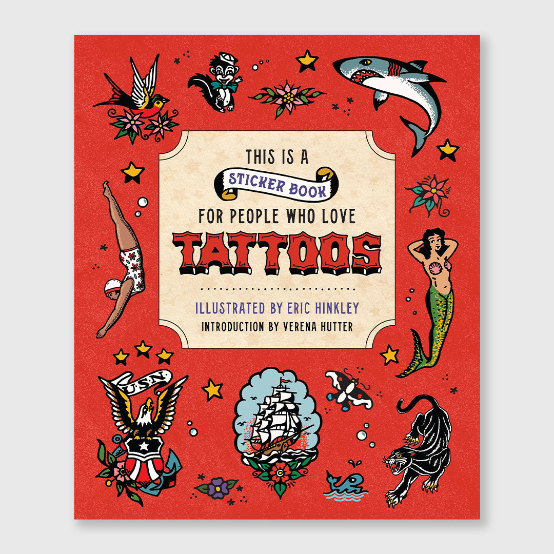 this is a sticker book for people who love tattoos