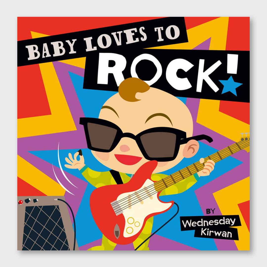 baby loves to rock!