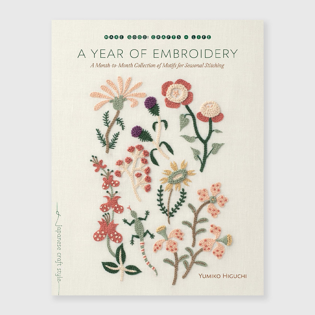 a year of embroidery