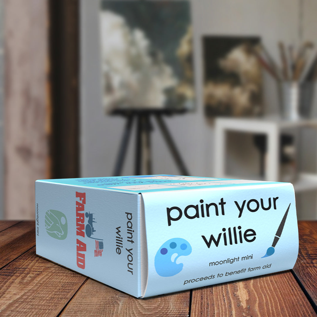 paint your willie moonlight mini kit