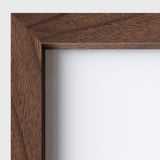 walnut natural oak wood frame - 18 x 24 inch