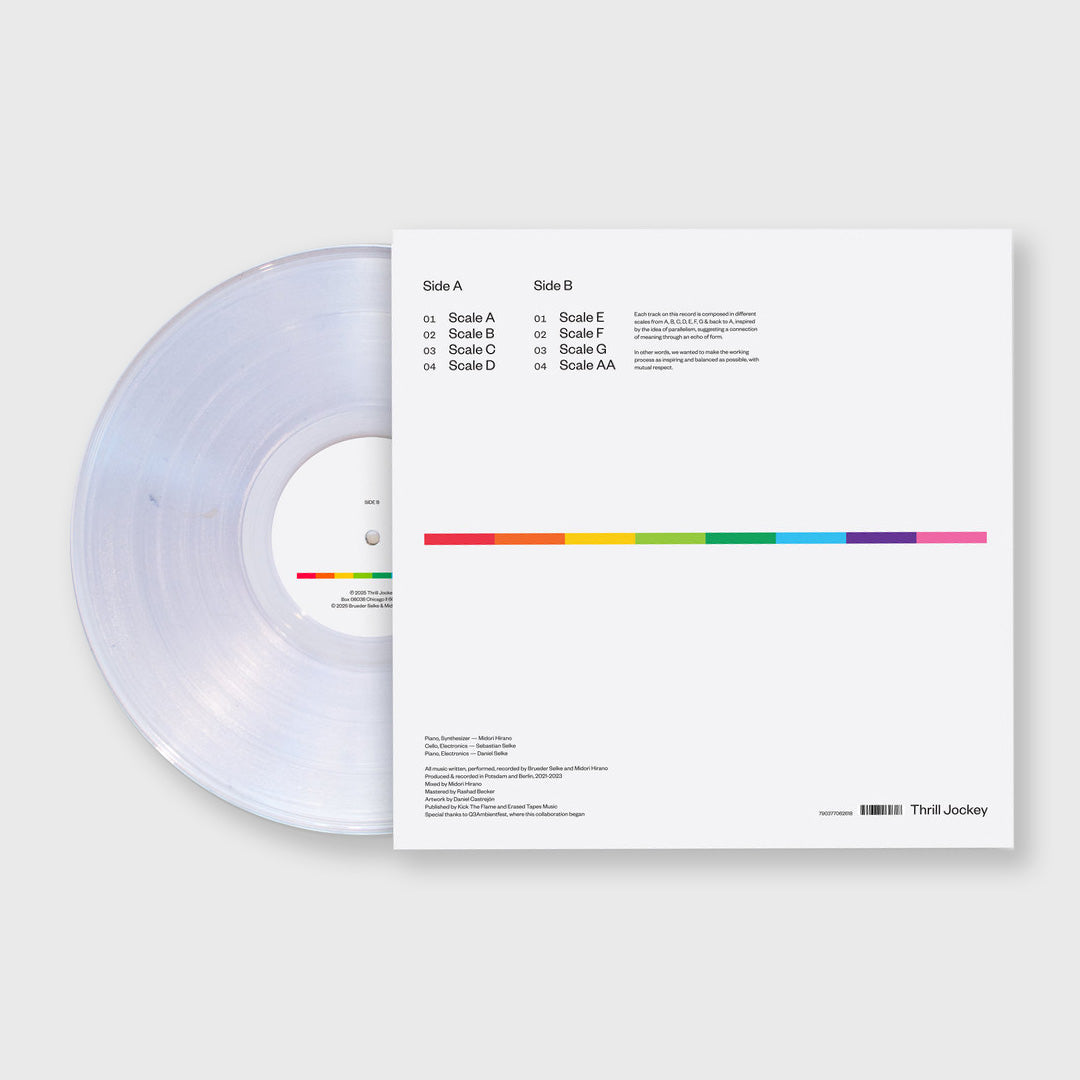 split scale - clear vinyl