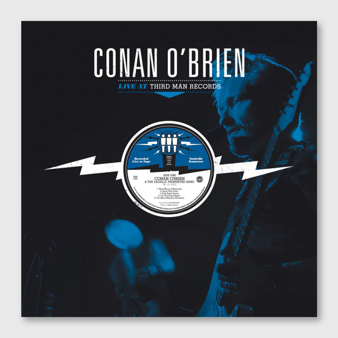 conan o'brien live at third man - 12 inch vinyl