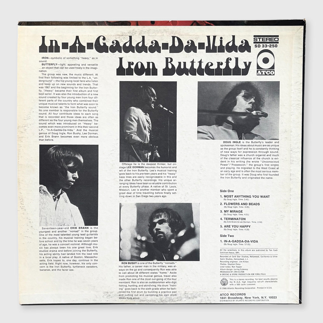in-a-gadda-da-vida - 12 inch vinyl