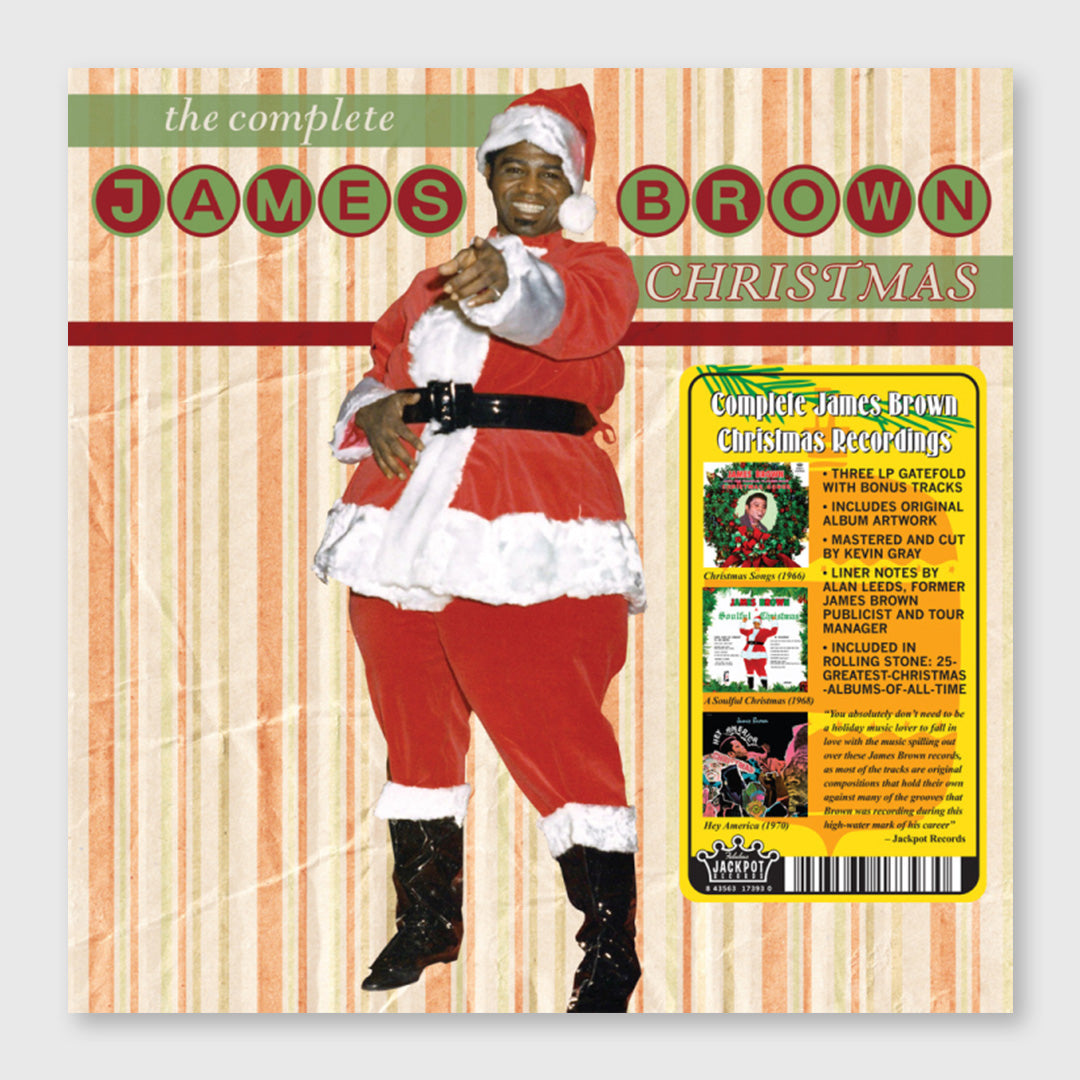 the complete james brown christmas - 12 inch triple vinyl