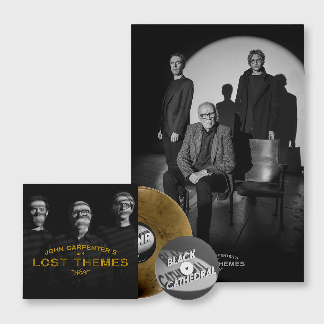 lost themes iv: noir - black & tan marble vinyl