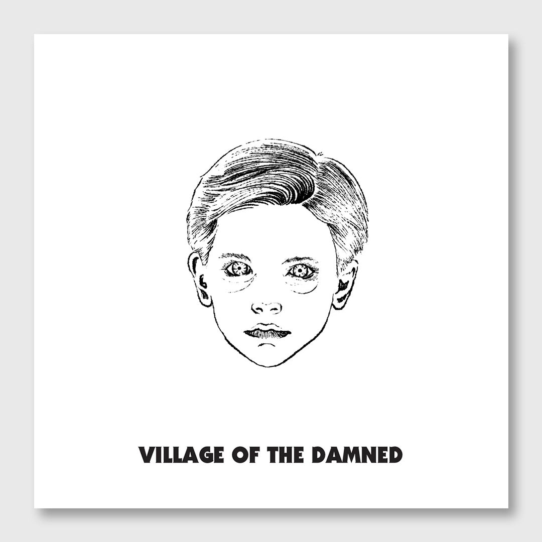 village of the damned box set - uhd 4k/blu-ray x transparent yellow & green splatter vinyl