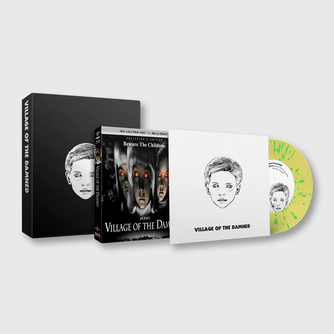 village of the damned box set - uhd 4k/blu-ray x transparent