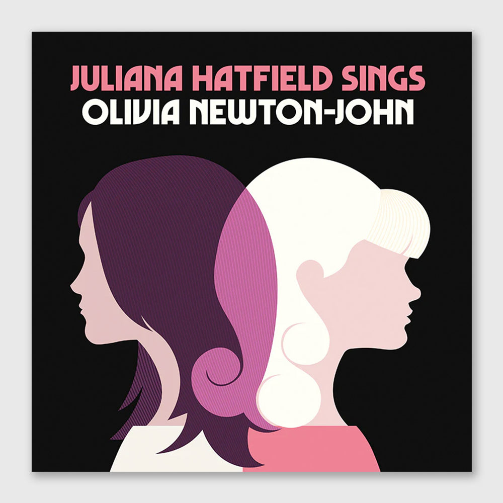 juliana hatfield sings olivia newton-john - signed translucent purple vinyl