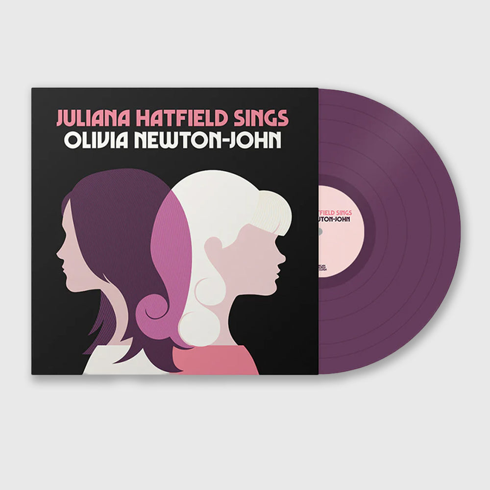 juliana hatfield sings olivia newton-john - signed translucent purple vinyl