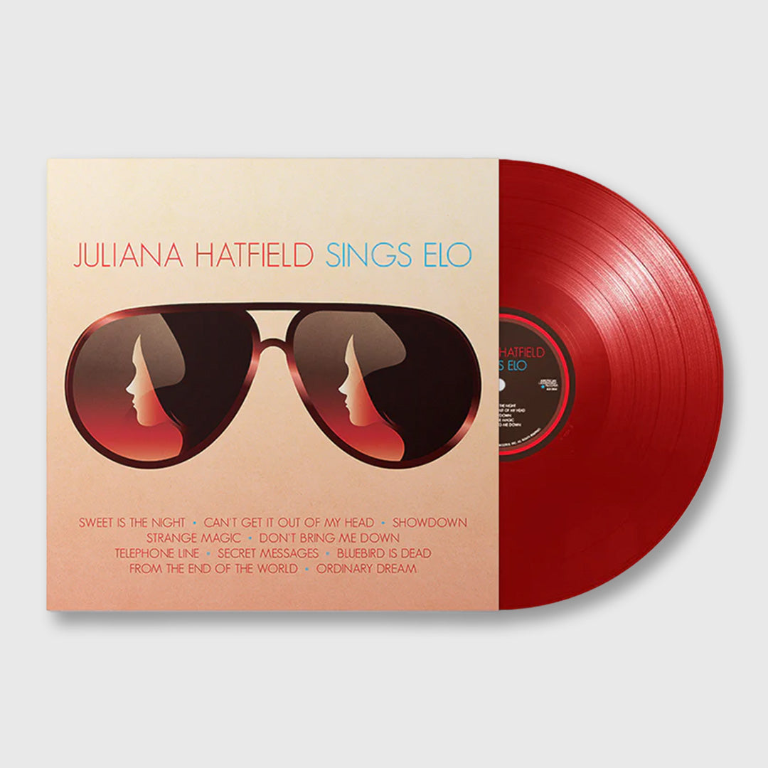 juliana hatfield sings elo - translucent red vinyl