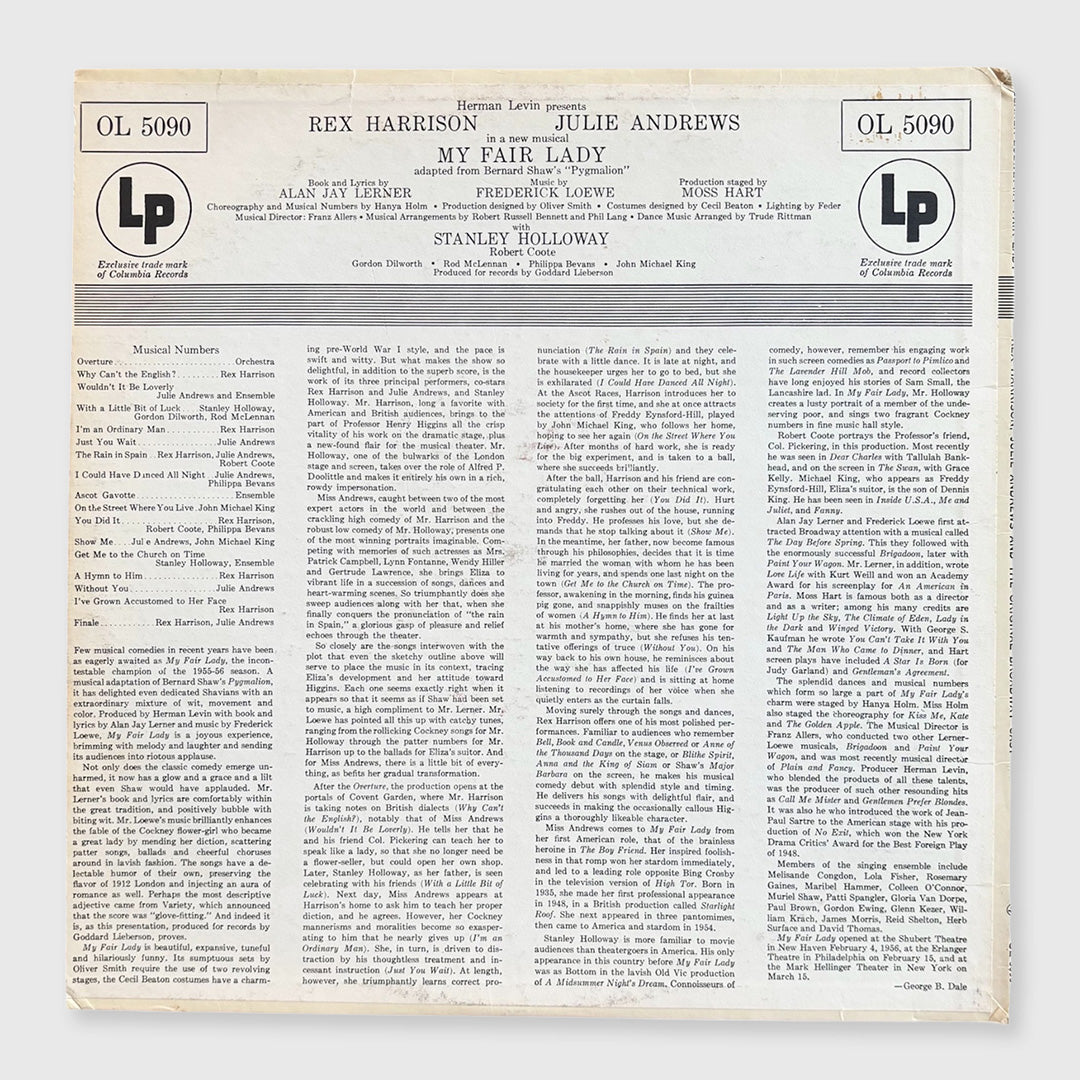 my fair lady - 12 inch vinyl