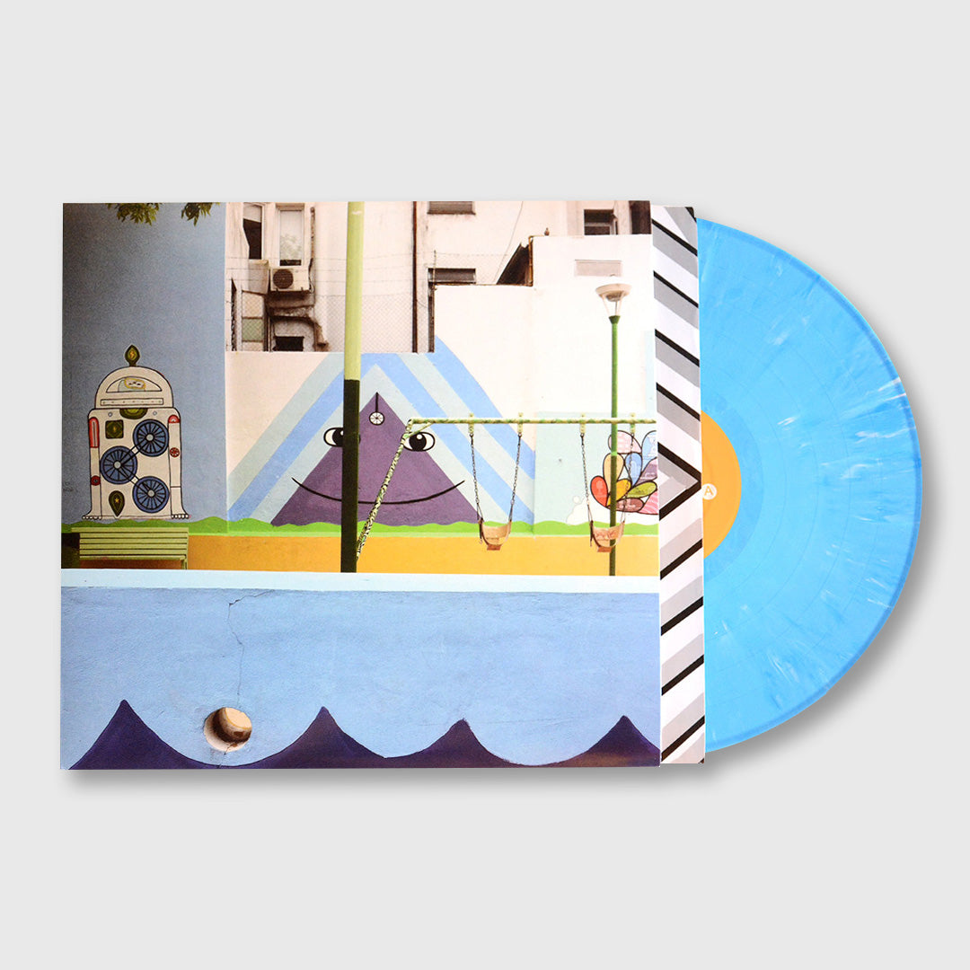 runner - light blue vinyl