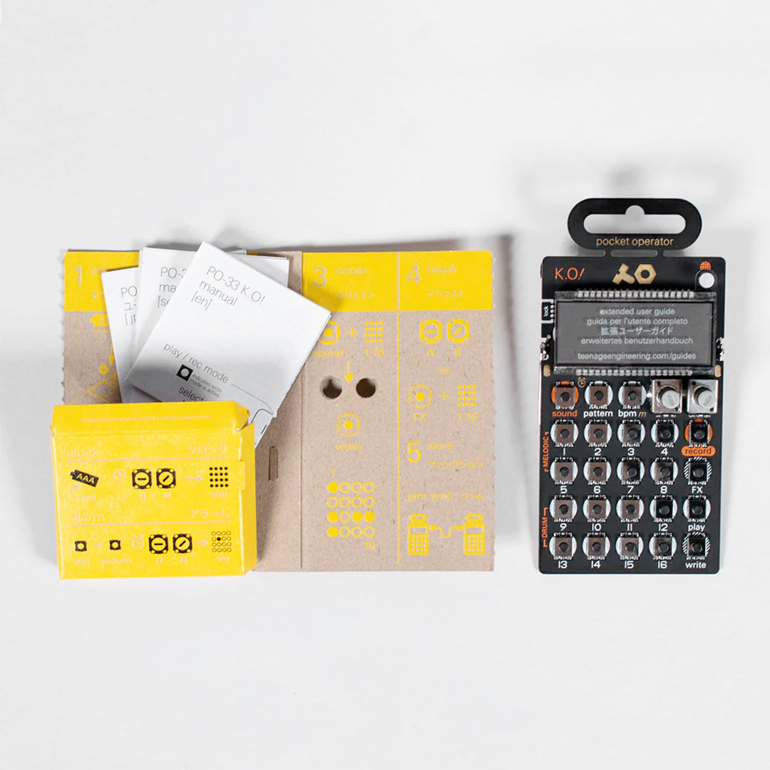 third man hardware x teenage engineering pocket operator #33