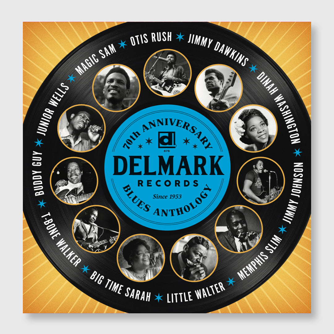 delmark 70th anniversary blues anthology - 12 inch vinyl