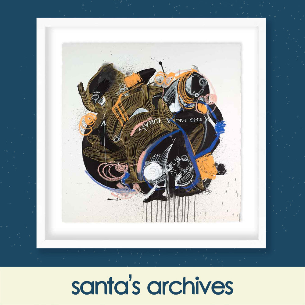 sing me a lullaby - 12 x 12 inch - printer proof