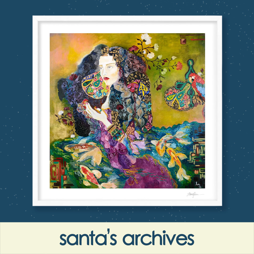 loves first bloom - oversized edition - printer proof 9/9