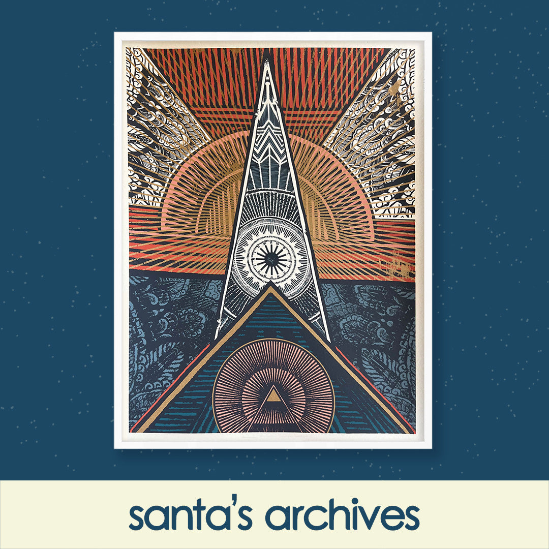 temple sonar - gold variant - printer proof