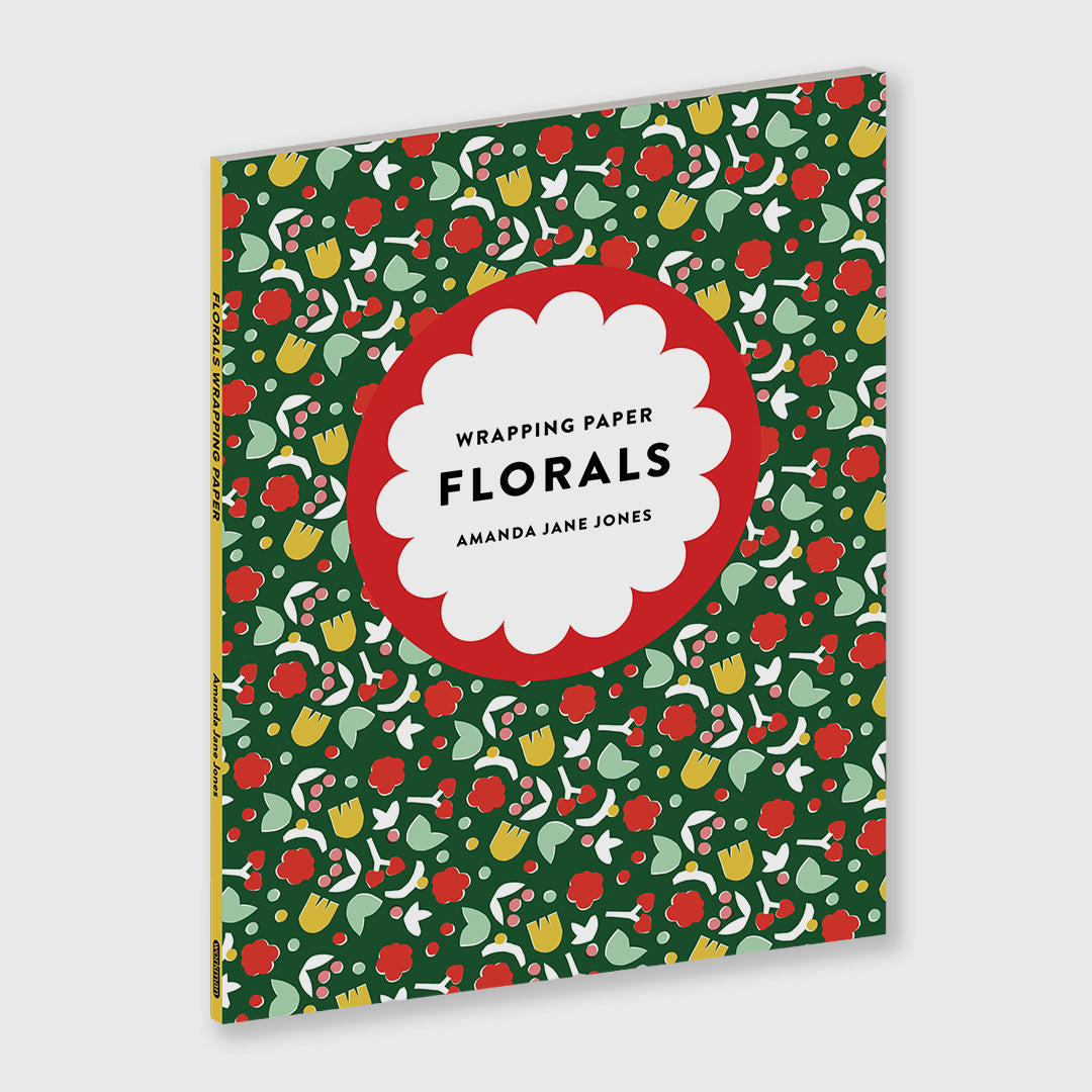 amanda jane jones wrapping paper: florals