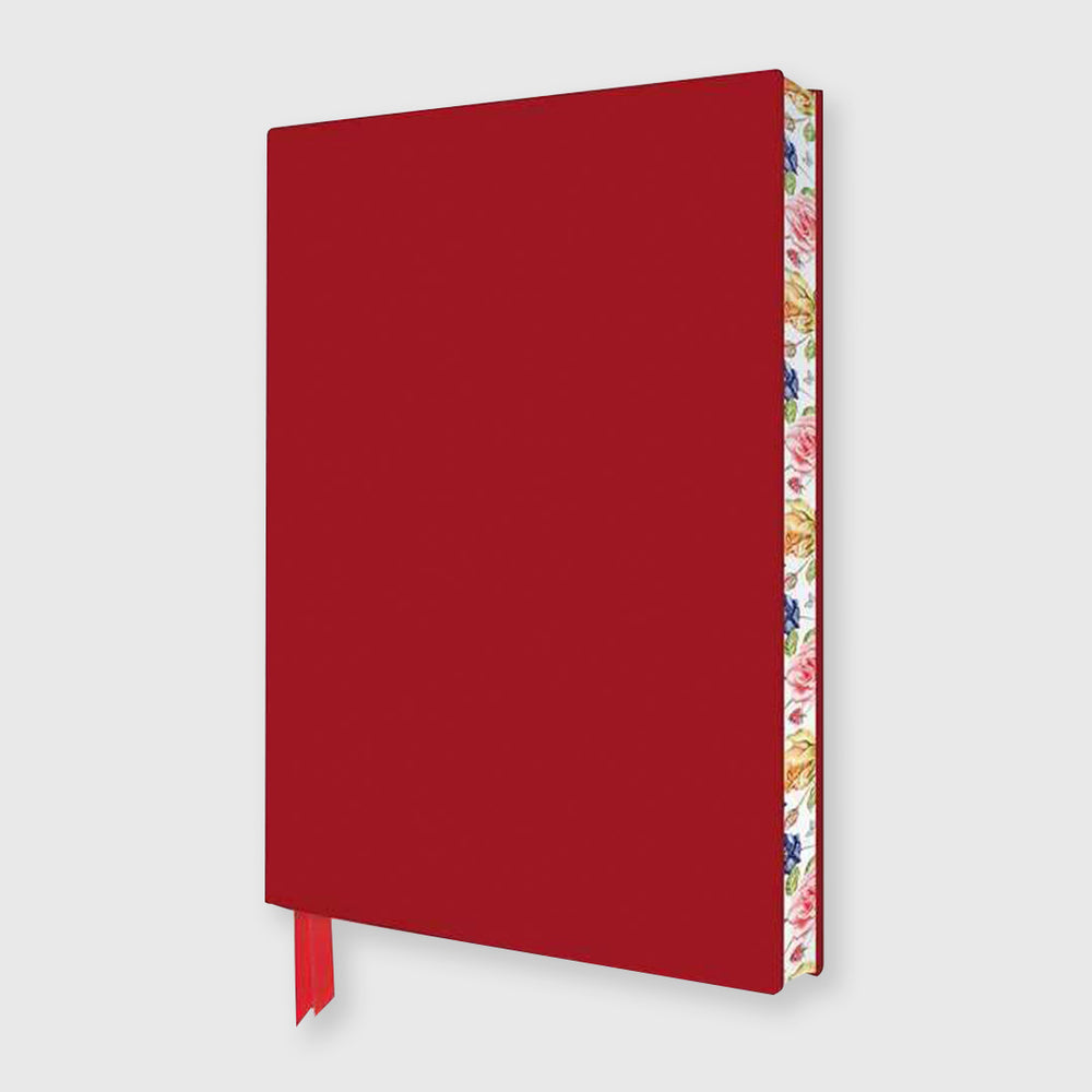 red artisan notebook