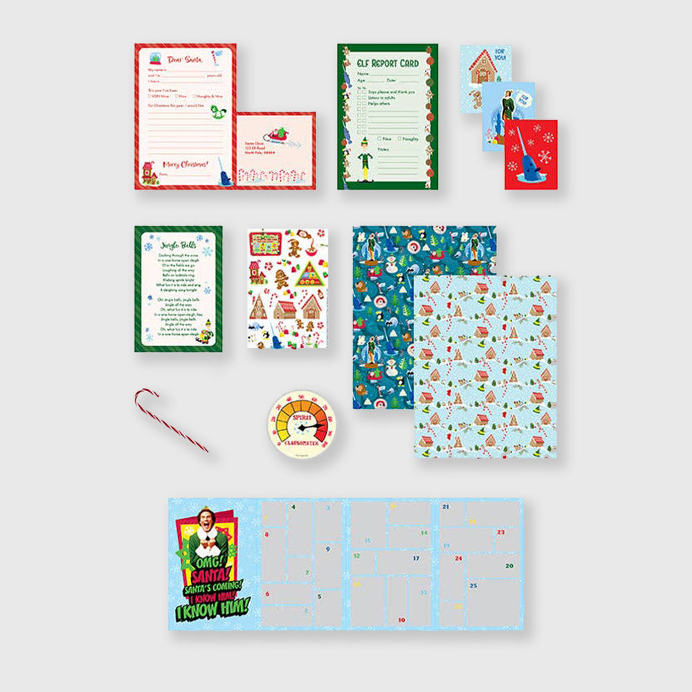 elf: santa's coming! holiday gift kit