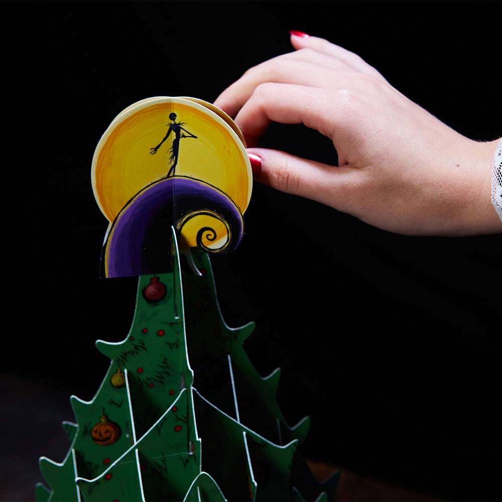 the nightmare before christmas advent calendar & pop-up book