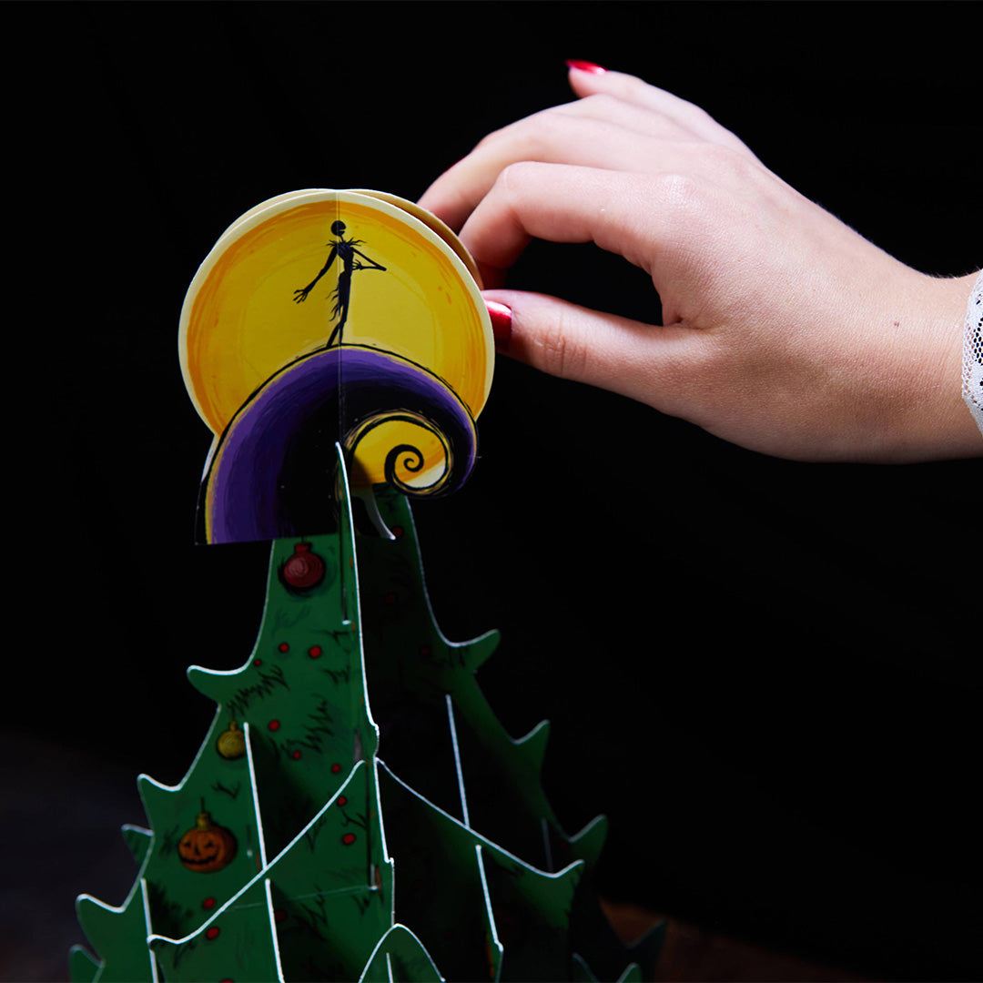 the nightmare before christmas advent calendar & pop-up book